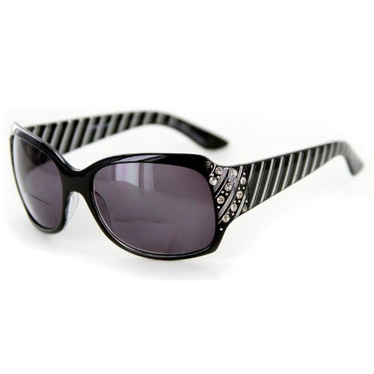 "Stars and Stripes" Fashion Bifocal Sunglasses with Crystals by Ritzy Readers